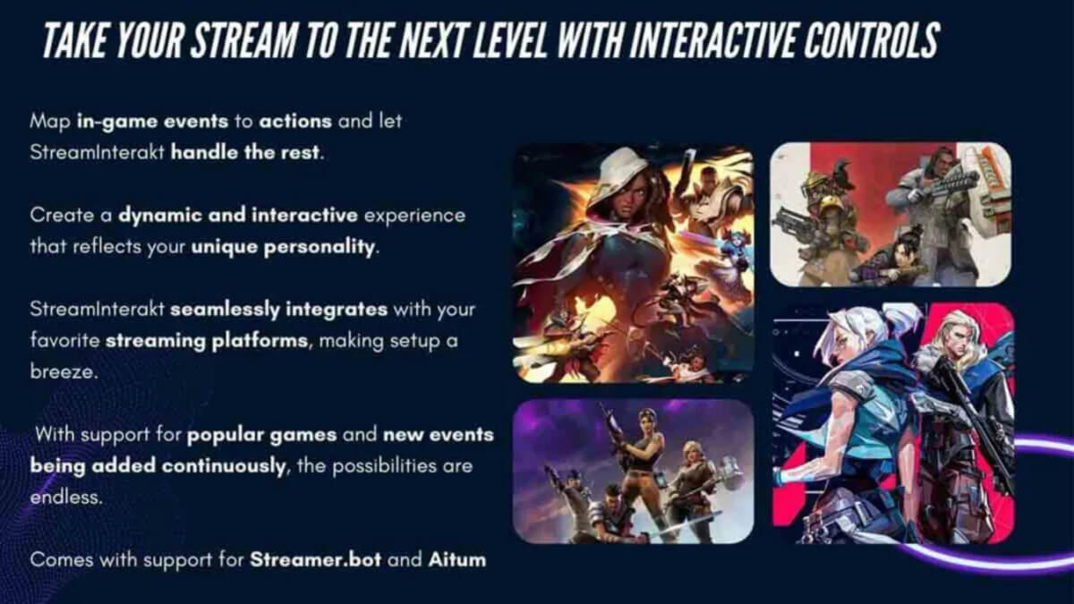 StreamInterakt screenshot image