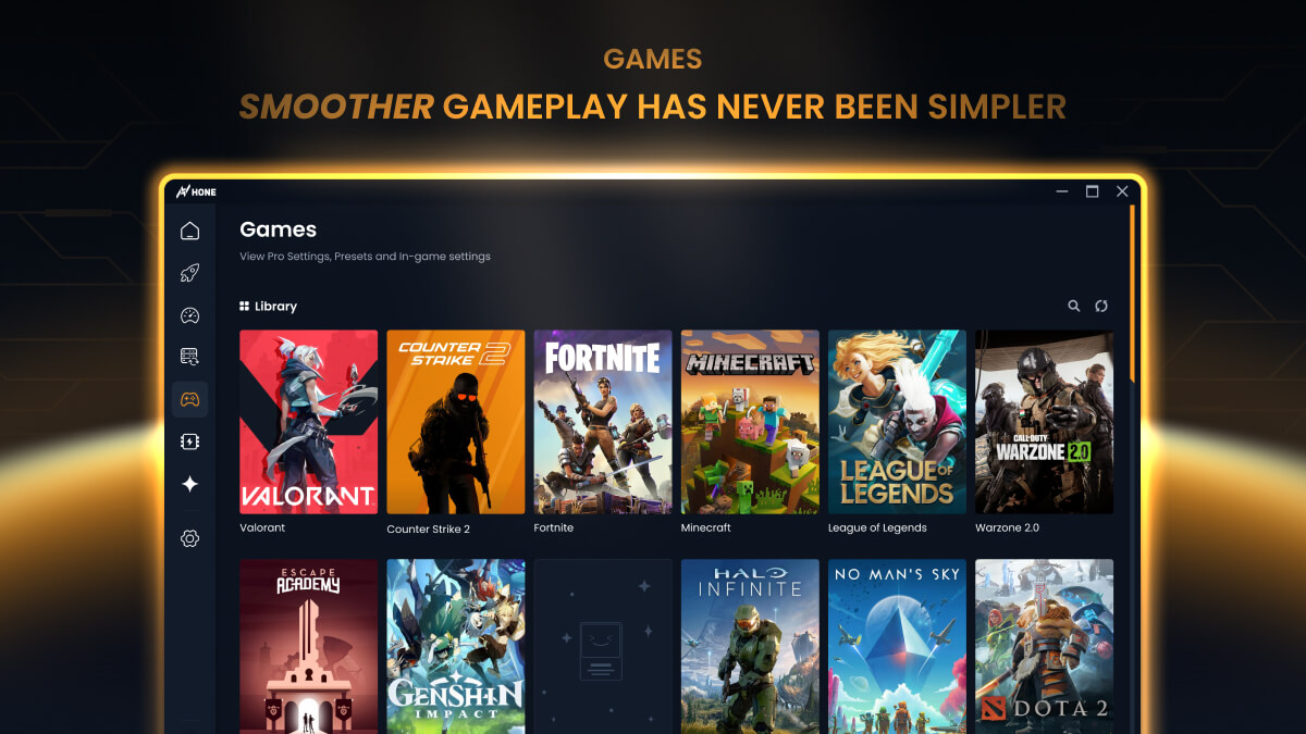Hone screenshot image